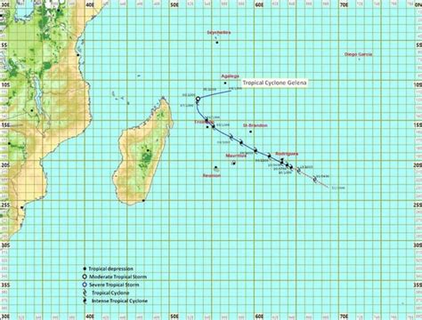 Mauritius cyclone tracker: SHOCK map shows EYE of barreling cyclone ...