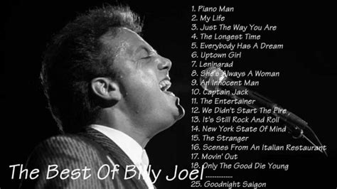 BILLY JOEL: Billy Joel Greatest hits full album | Best songs of Billy Joel