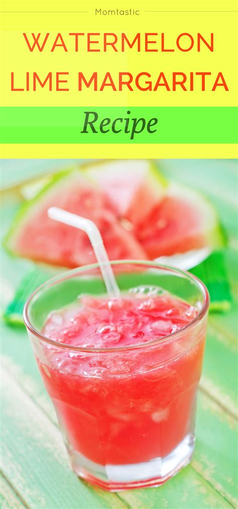 Watermelon Lime Margaritas Recipe | Recipe | Lime margarita recipe ...