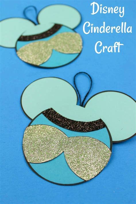 Free Printable Disney Cinderella Ornament Craft | Cinderella crafts ...