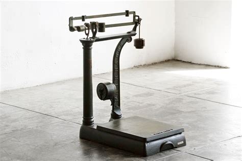 SOLD - Antique Fairbanks Platform Scale with Weights - Rehab Vintage ...