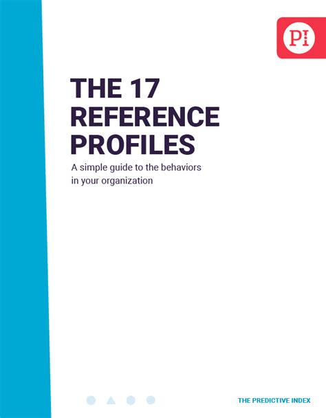 Reference Profiles - The Predictive Index