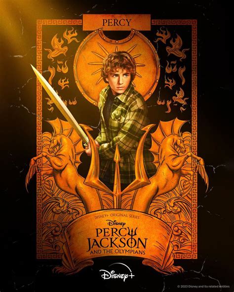 Disney+ Percy Jackson: First Posters for Main Characters Revealed