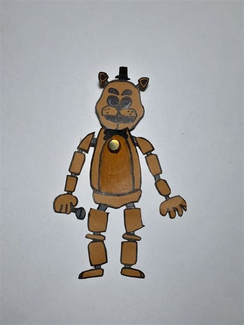 FNAF 1 characters., Hobbies & Toys, Stationery & Craft, Handmade Craft ...