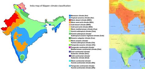 Cold deserts, India map, Desert climate