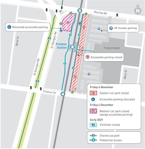 Preston Hospital Car Park Map