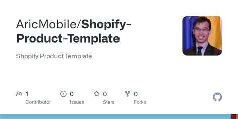 GitHub - AricMobile/Shopify-Product-Template: Shopify Product Template