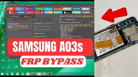 SAMSUNG A03S FRP BYPASS UNLOCK TOOL! - YouTube