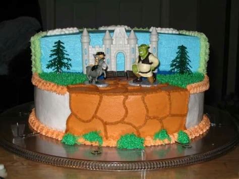 Shrek Cake | Cake, Shrek cake, Desserts