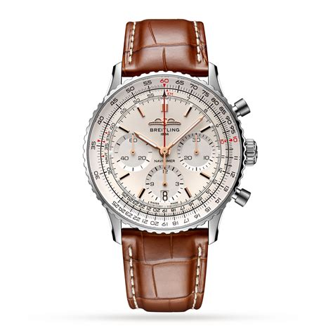 Breitling Navitimer B01 Chronograph 41 Stainless Steel Watch AB0139211G1P1 | Mayors