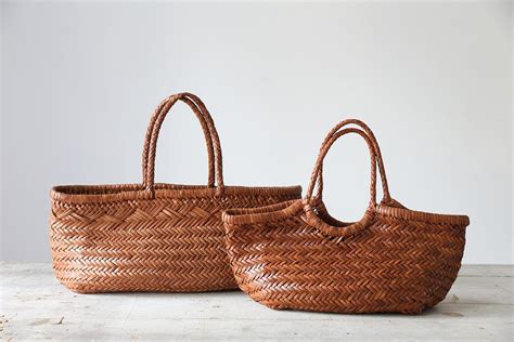 Tan Woven Tote Bag | Bags, Woven tote bag, Woven leather tote