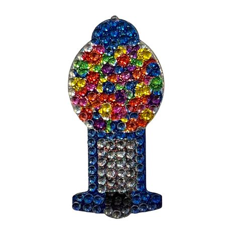 Gumballs 2" Rhinestone Sticker | Ready! Stick! Sparkle! | StickerBeans ...