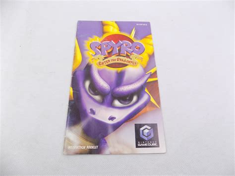 Nintendo GameCube Spyro Enter the Dragonfly Manual Only - Starboard Games