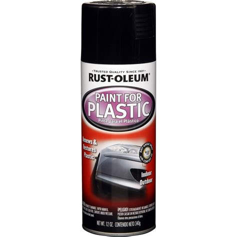 Rust-Oleum Paint For Plastic, Gloss Black - Walmart.com - Walmart.com