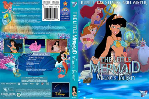 The Little Mermaid: Melody's Journey (full DVD cover) | The little mermaid, Melody little ...