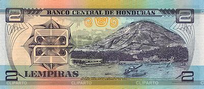 2 lempira bill of Honduras | High resolution stock photo | CLIPARTO