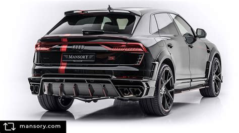 2023 Audi RS Q8 With a Mansory Kit and Tuned ECU is Power-dense at ...