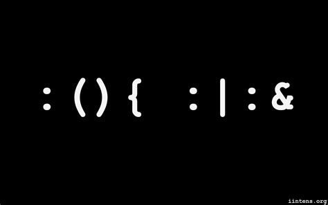 NIX Minimalist - BaSH Fork Bomb by kyerussell