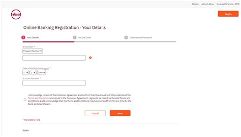 How to Register for Absa Bank Internet Banking