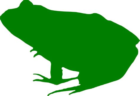 Frog Silhouette Drawing Clip art - animal silhouettes png download - 2400*1647 - Free ...