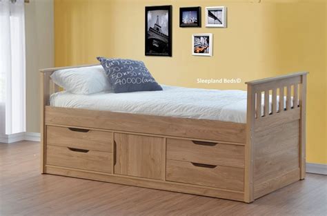 Great single bed with bed underneath | Single wooden bed frames, Single beds with storage, Bed ...