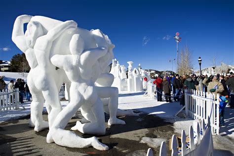 See the World's Greatest Snow Carvings in Breckenridge