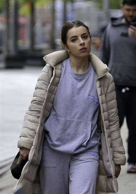 CHARLOTTE JORDAN Leaves Costa Coffee in Manchester 10/12/2021 – HawtCelebs