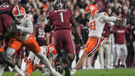 Clemson football kicker Jonathan Weitz's unique story ends perfectly