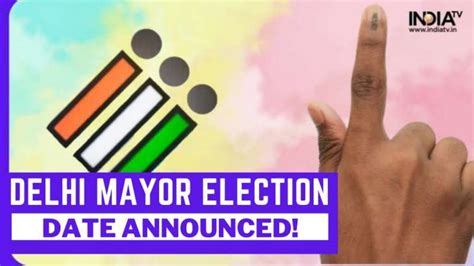 MCD: Delhi mayor election to be held on January 6; check full details | Elections News – India TV