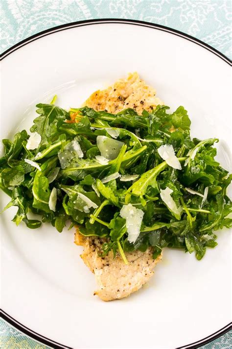 Chicken Paillard with Arugula Salad - The Italian Chef