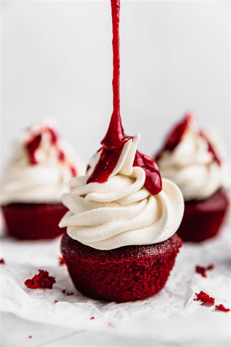 Halloween Red Velvet Cupcakes | Cravings Journal