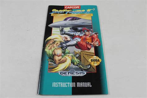 Manual - Street Fighter II Special Champion Edition - Sega-G