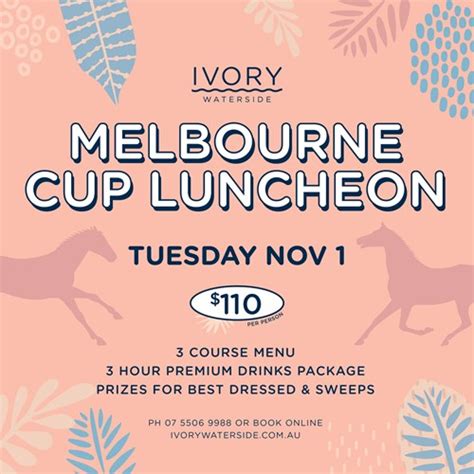 Melbourne Cup Luncheon - Sticky Tickets