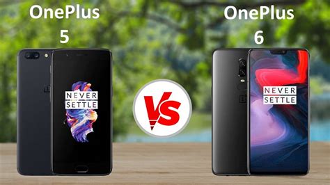 OnePlus 5 vs OnePlus 6 - YouTube