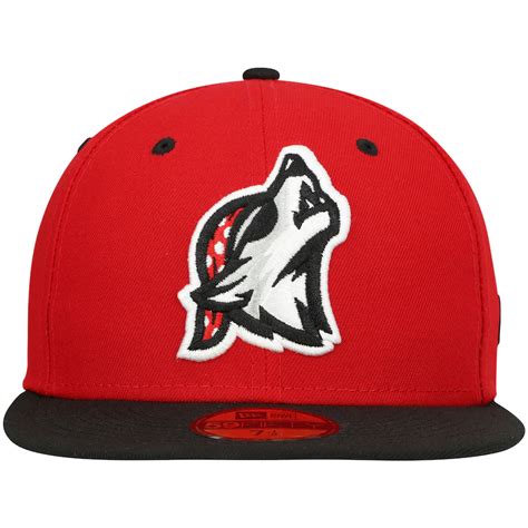 New Era Erie SeaWolves Red Authentic Collection Team Alternate 59FIFTY