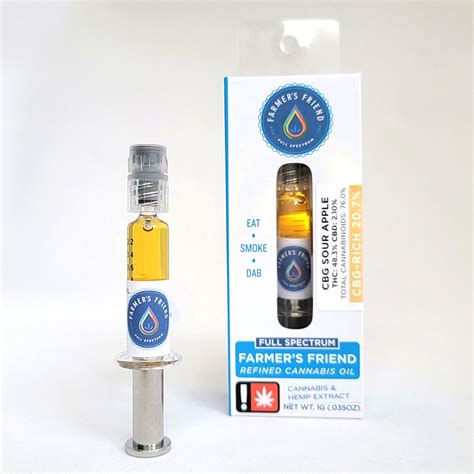 CBG (cannabigerol) Products — Farmer's Friend Extracts PDX | Full-Spectrum CO2 Products Made ...