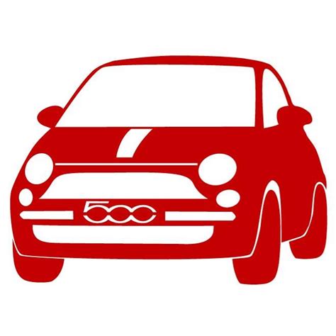 FIAT 500.ai Royalty Free Stock SVG Vector and Clip Art