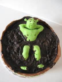 Shrek In Mudbath Cake - CakeCentral.com