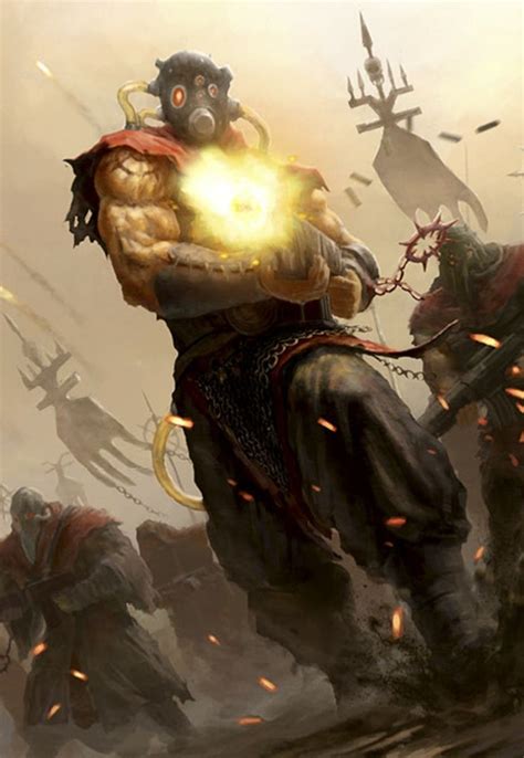 Chaos Cultists | Warhammer 40k artwork, Warhammer fantasy, Warhammer 40k