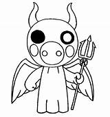 Torcher Piggy Roblox Coloring Page  Free Printable Pages For Kids sketch template