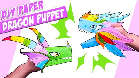 Easy DIY Paper Dragon Puppet TikTok || Gary Origami - YouTube