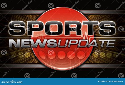 Sports News Graphic Royalty Free Stock Images - Image: 14711879