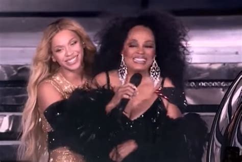 Beyonce Surprised by Diana Ross at LA Birthday Show / Emotionally ...