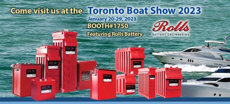 Toronto Boat Show 2023 | TOTAL BATTERY BLOG