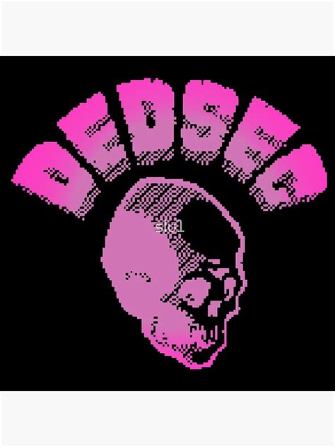 "Deadsec, pink" Poster for Sale by slu1 | Redbubble