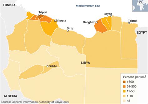 Libya population density [39]. | Download Scientific Diagram