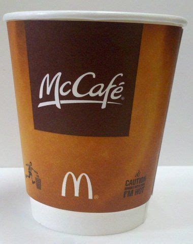 McDonald's testing eco-friendlier coffee cups, thus reinforcing their commitment to destroying ...