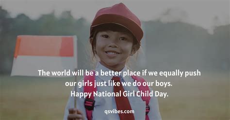 70+ Best Happy National Girl Child Day Quotes, & Wishes - QsVibes