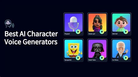 Top 5 Character AI Voice Generators for Text to Speech & Game