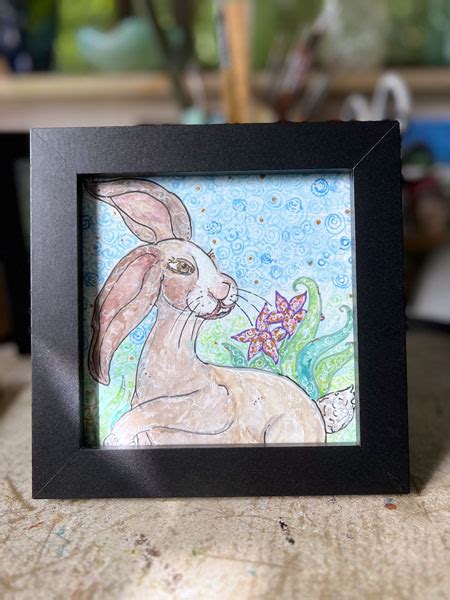 Mom is that a Rabbit? - Original Artwork on Archival Paper - Madeline ...